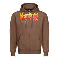 Chestnut rowdy roddy piper hot rod vintage, Zipper Hoodie - artisFamous