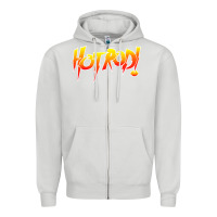 Dove Grey rowdy roddy piper hot rod vintage, Zipper Hoodie - artisFamous