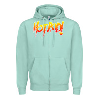 Seafoam rowdy roddy piper hot rod vintage, Zipper Hoodie - artisFamous