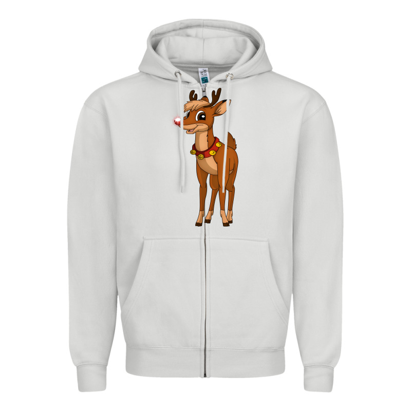 Rudolph The Red Nosed Reindeer Movie Zipper Hoodie by artisFamous | Teevron