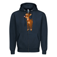 Navy rudolph the red nosed reindeer movie Zipper Hoodie - artisFamous