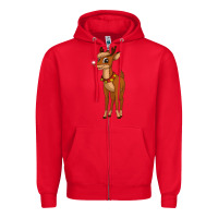 Red rudolph the red nosed reindeer movie Zipper Hoodie - artisFamous