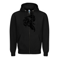 Black motocross dirt bike design got dirt Zipper Hoodie - artisFamous