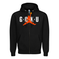 Black goku Zipper Hoodie - artisFamous