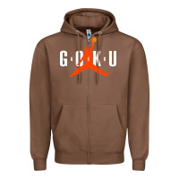 Chestnut goku Zipper Hoodie - artisFamous
