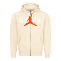 Sandshell goku Zipper Hoodie - artisFamous