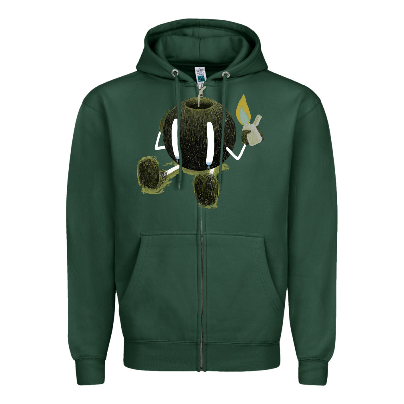 Self Destruction Zipper Hoodie by artisFamous | Teevron