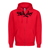 Red bad boy Zipper Hoodie - artisFamous