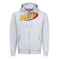 Heather Grey Nerf Galaxy Zipper Hoodie - artisFamous