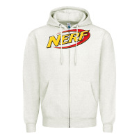 Oatmeal Heather Nerf Galaxy Zipper Hoodie - artisFamous