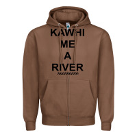Chestnut Kawhi River Funny Zipper Hoodie - artisFamous