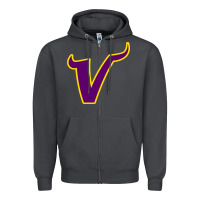 Smoke Vikings Style Zipper Hoodie - artisFamous