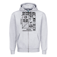 Heather Grey hot crazy matrix matrix Zipper Hoodie - artisFamous