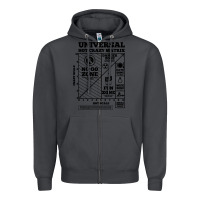 Smoke hot crazy matrix matrix Zipper Hoodie - artisFamous