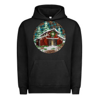 Barn Christmas Urban Hoodie | Teevron