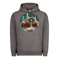 Pigment Tornado Barn Christmas Urban Hoodie - RanaPortraitStore