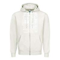 Oatmeal Heather hot crazy matrix matrix Zipper Hoodie - artisFamous
