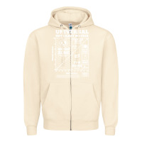Sandshell hot crazy matrix matrix Zipper Hoodie - artisFamous