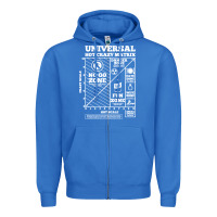 True Royal hot crazy matrix matrix Zipper Hoodie - artisFamous