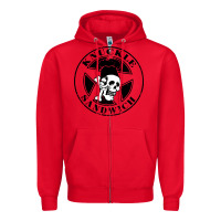 Red knuckle sandwich Zipper Hoodie - artisFamous