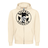 Sandshell knuckle sandwich Zipper Hoodie - artisFamous