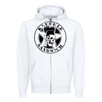 White knuckle sandwich Zipper Hoodie - artisFamous