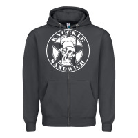 Smoke knuckle sandwich Zipper Hoodie - artisFamous