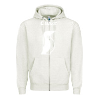 Oatmeal Heather linux Zipper Hoodie - artisFamous