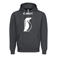 Smoke linux Zipper Hoodie - artisFamous