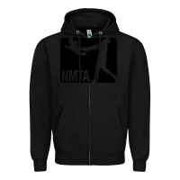 Black national midget tossing association Zipper Hoodie - artisFamous