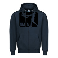 Navy national midget tossing association Zipper Hoodie - artisFamous