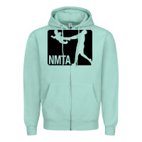 Seafoam national midget tossing association Zipper Hoodie - artisFamous
