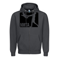 Smoke national midget tossing association Zipper Hoodie - artisFamous