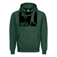 Sports Green national midget tossing association Zipper Hoodie - artisFamous