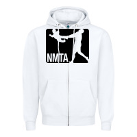 White national midget tossing association Zipper Hoodie - artisFamous