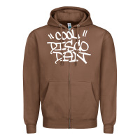 Chestnut cool disco dan Zipper Hoodie - artisFamous