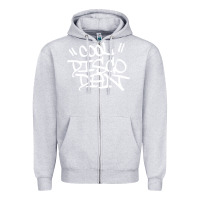 Heather Grey cool disco dan Zipper Hoodie - artisFamous