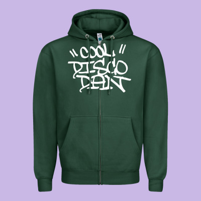 Cool Disco Dan Zipper Hoodie Designed By Artisfamous