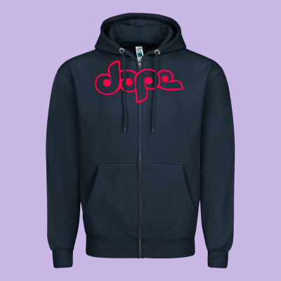Dope Philadelphia Zipper Hoodie Designed By Artisfamous