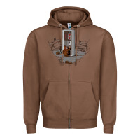 Chestnut dawn of gaming Zipper Hoodie - artisFamous