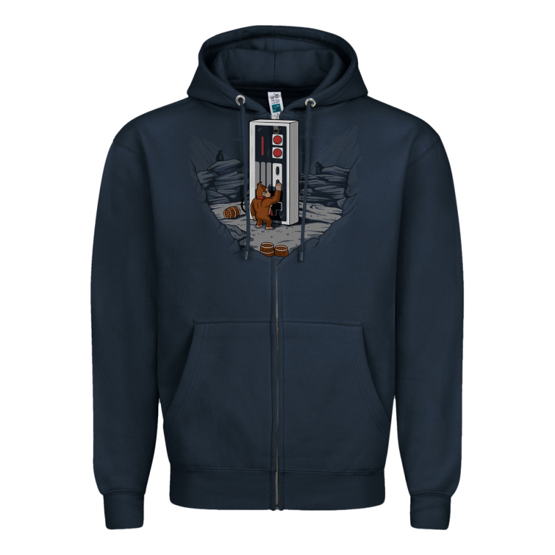 Dawn Of Gaming Zipper Hoodie by artisFamous | Teevron