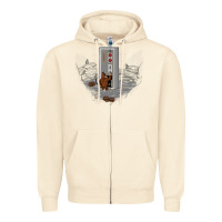 Sandshell dawn of gaming Zipper Hoodie - artisFamous