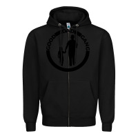 Black good dad gang Zipper Hoodie - artisFamous