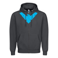 Smoke nightwing Zipper Hoodie - artisFamous
