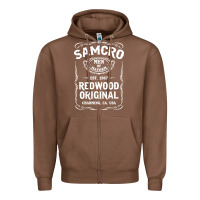 Chestnut samcro redwood original Zipper Hoodie - artisFamous