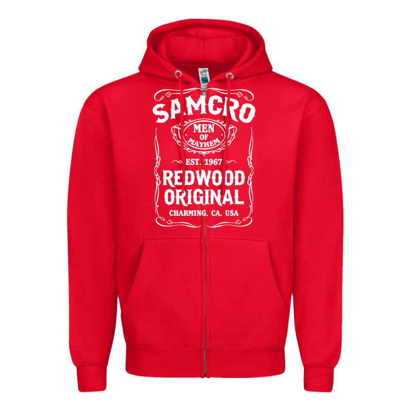Samcro Redwood Original Zipper Hoodie by artisFamous | Teevron