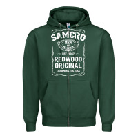 Sports Green samcro redwood original Zipper Hoodie - artisFamous