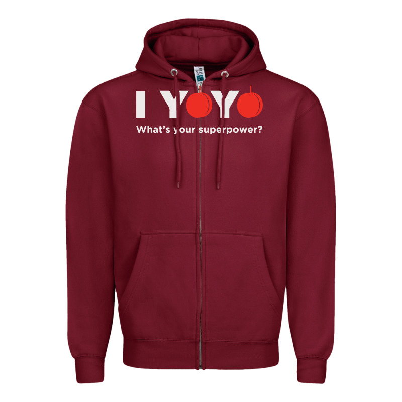 Funny Yoyo Zipper Hoodie by artisFamous | Teevron
