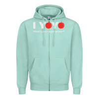 Seafoam funny yoyo Zipper Hoodie - artisFamous