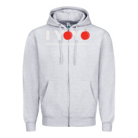 Heather Grey funny yoyo Zipper Hoodie - artisFamous